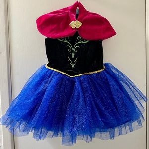 Disney Frozen Anna Tutu Costume Toddler Dress 2T